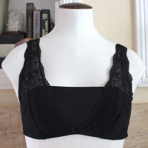 Aerie Black Lace Bralette